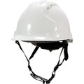 Pip Mk8 Evolution Linesman Hard Hat HDPE Shell, Type II EPS Impact Liner, Polyester Suspension, White 280-AHS240V-10
